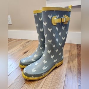 Chicken rain/muck boots